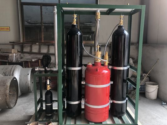 Качество  90Ltr 120Ltr 245Ltr Piston Flow Type Clean Agent Fire Suppression System FM200 Фабрика