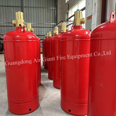 Качество  HFC227ea FM200 Fire Suppression Cylinder for Computer Rooms Фабрика