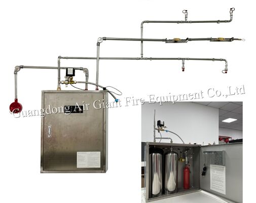 Качество  Single Bottles Automatic Protection Restaurant Fire Suppression System For Hotel Fire Fight Фабрика