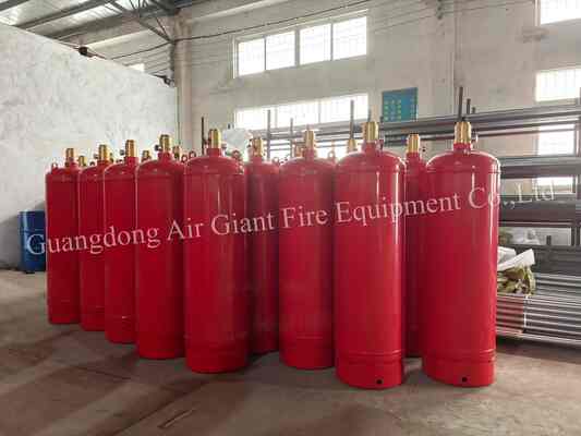 Качество  Automatic FK 5-1-12 Fire Suppression System Cylinder Without Pollution For Museum Фабрика
