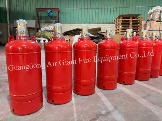 Качество  Enclosed Flooding Novec 1230 Fire Suppression System Cylinder with 4.2MPa Storage Pressure and Residue-Free Design for Anechoic Chambers Фабрика