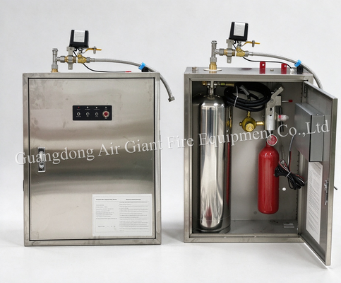 Качество  Single Bottle Fully Automatic Commercial Kitchen Fire Suppression System Фабрика