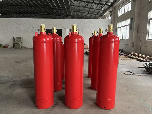 гаситель 120L 150L 180L автоматического огня FM200 углерода 4.2MPa стальной