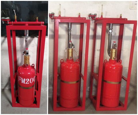 Система газа FM200 без загрязнения для комнаты радиосвязи