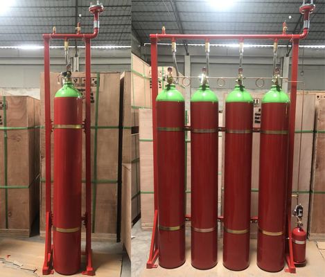 Закрытое затопляя пожаротушение гасителя системы газа IG55 Argonite