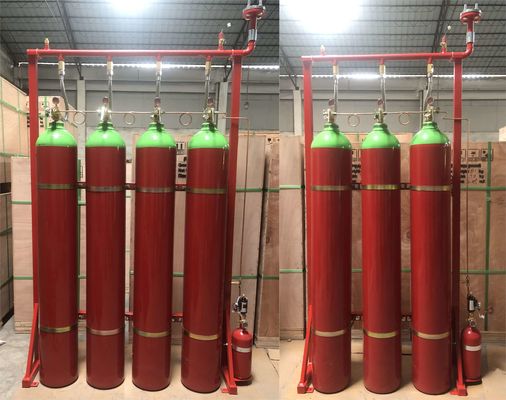 Система 80Ltr защиты от огня подавления инертного газа азота IG100