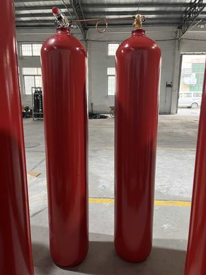 цилиндры 70Ltr СО2 системы СО2 12.4MPa противопожарные в библиотеке
