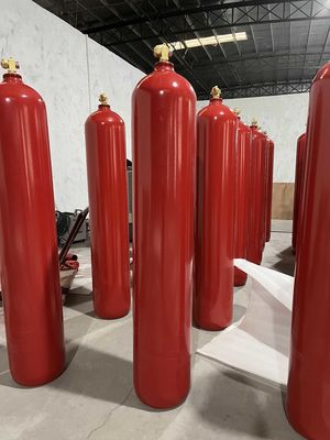 Системы углекислого газа пожаротушение цилиндров СО2 в комнате радиосвязи