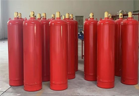 Безгремучертутное пожаротушение цилиндра агентов FM 200 в безэховой камере