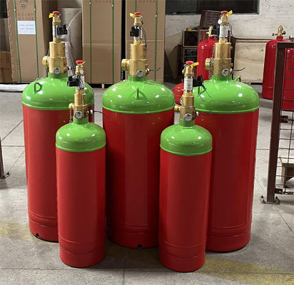 пожаротушение систем цилиндров HFC 227ea 2.5Mpa FM 200 в комнате радиосвязи