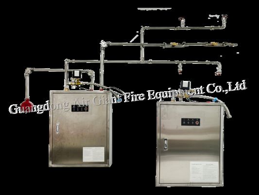 Система подавления пожаров на кухне для пожаров с пищевыми маслами 12L